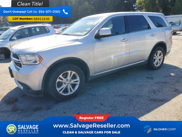 Used 2013 Dodge Durango SXT w/ Popular Equipment Group AWD/4WD image 1