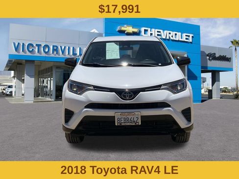 Used 2018 Toyota RAV4 LE w/ All Weather Liner Package AWD/4WD image 2