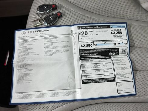Used 2015 Mercedes-Benz S 550 Sedan image 53