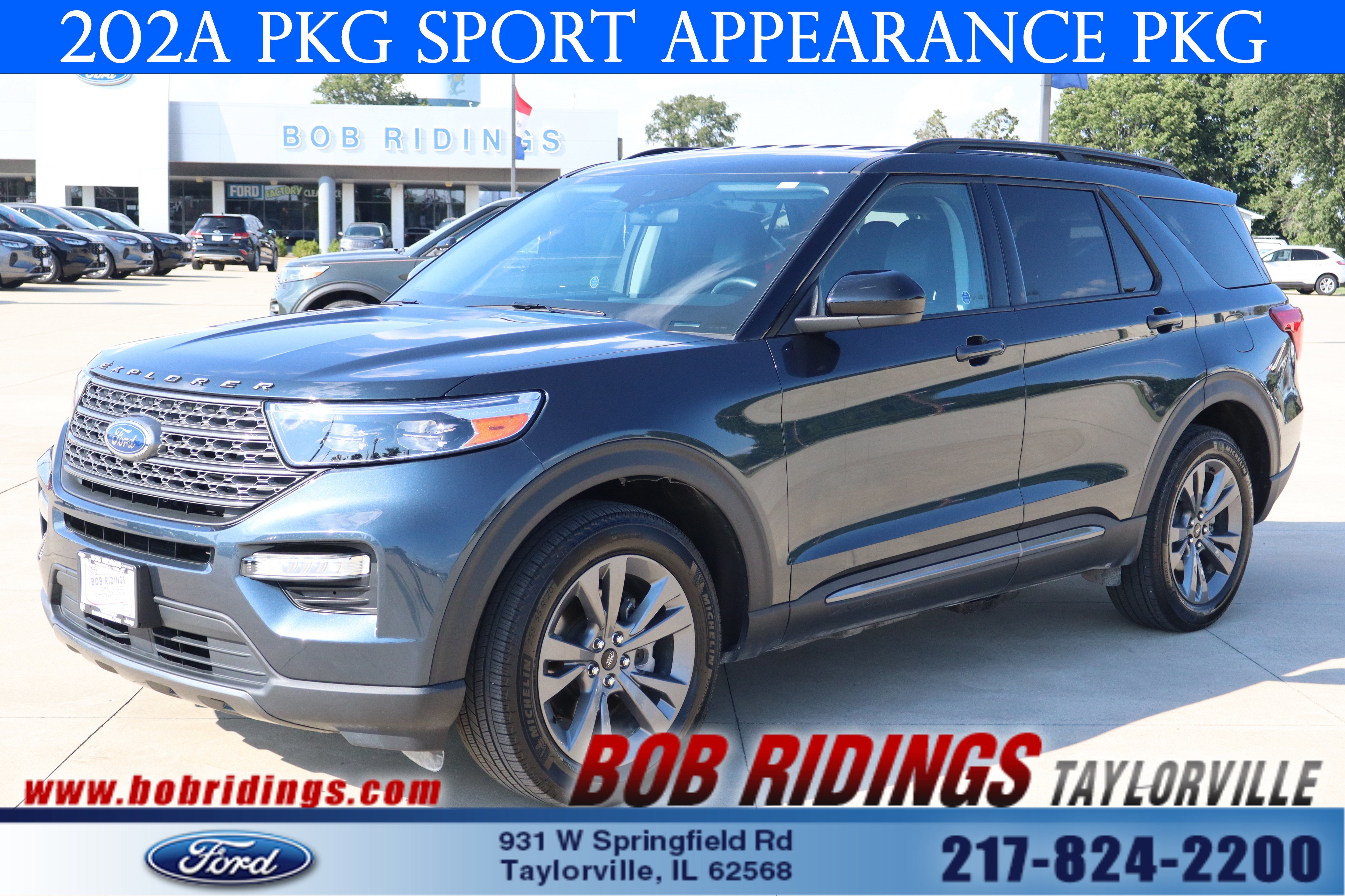 Used 2024 Ford Explorer XLT w/ Equipment Group 202A AWD/4WD image 1