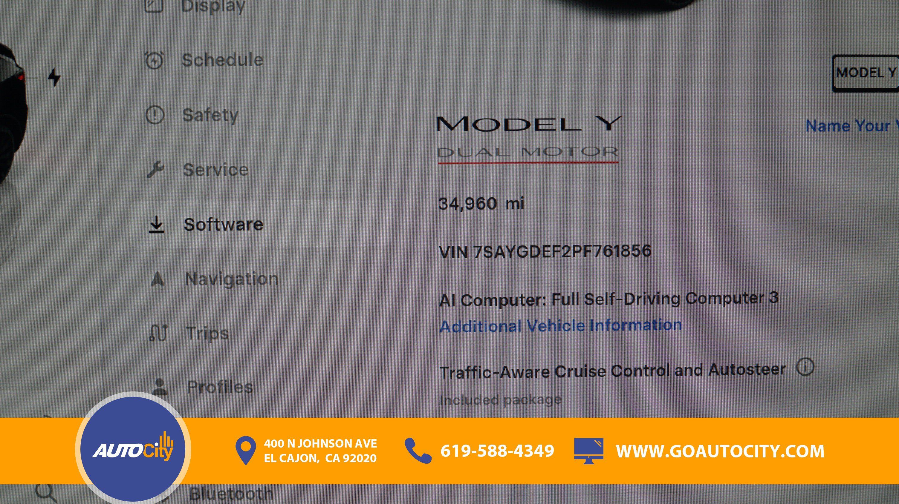Used 2023 Tesla Model Y Performance AWD/4WD image 3