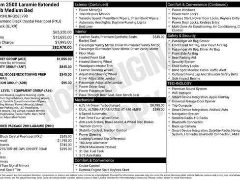 Used 2024 RAM 2500 Laramie w/ Snow Chief Group AWD/4WD image 4