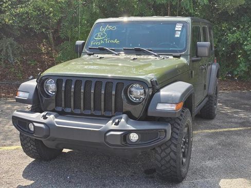 Used 2021 Jeep Wrangler Unlimited Sport AWD/4WD image 2