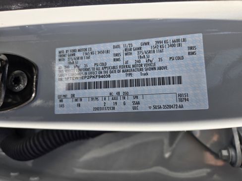 Certified 2023 Ford F150 XLT w/ Equipment Group 302A High image 28