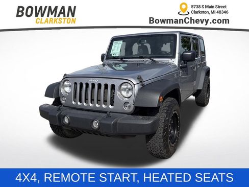 Used 2017 Jeep Wrangler Unlimited Sport w/ Quick Order Package 24S AWD/4WD image 1