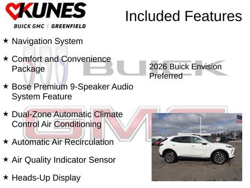 New 2026 Buick Envision Preferred AWD/4WD image 3