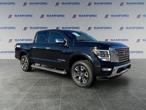 Used 2021 Nissan Titan Platinum Reserve w/ Off Road Protection Package AWD/4WD image 7