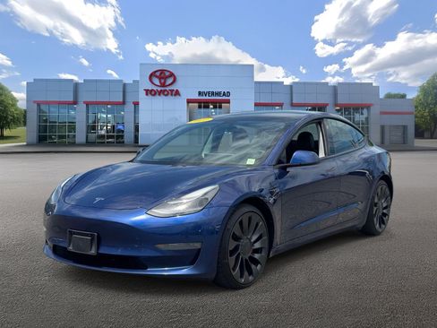 Used 2021 Tesla Model 3 Performance AWD/4WD image 1