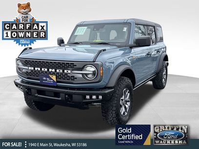Certified 2022 Ford Bronco Badlands