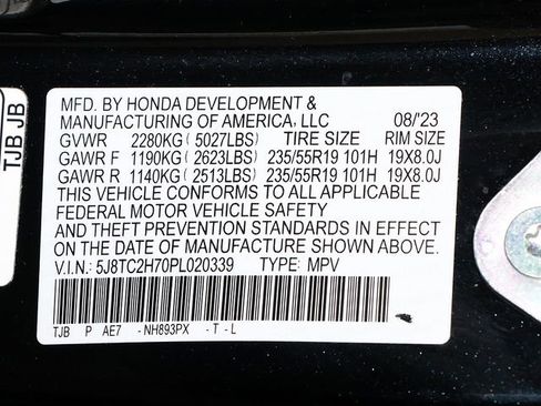 Certified 2023 Acura RDX AWD w/ Advance Package image 40