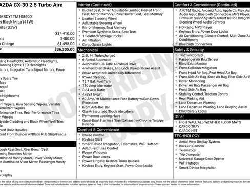 Certified 2026 MAZDA CX-30 2.5 Turbo AWD/4WD image 19