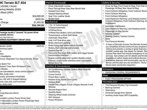 Used 2024 GMC Terrain SLT image 2