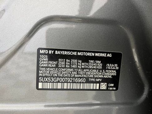 Used 2026 BMW X3 xDrive30i w/ Convenience Package AWD/4WD image 26