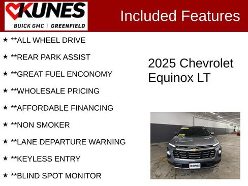 Used 2025 Chevrolet Equinox LT AWD/4WD image 3