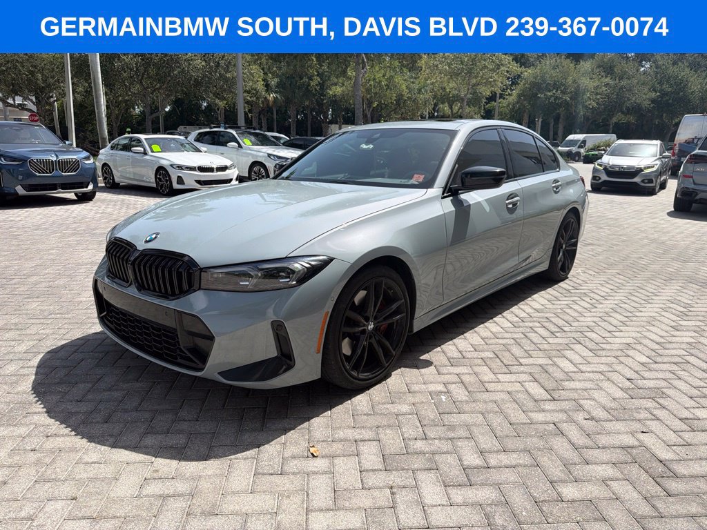 Certified 2023 BMW 330i Sedan w/ M Sport Package RWD image 2