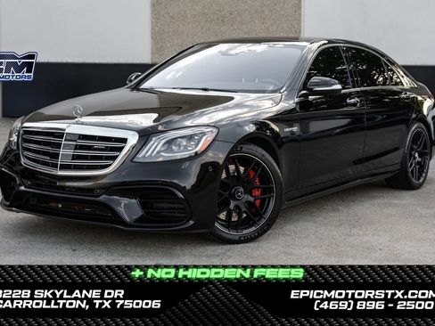 Used 2019 Mercedes-Benz S 63 AMG S 4MATIC Sedan image 1