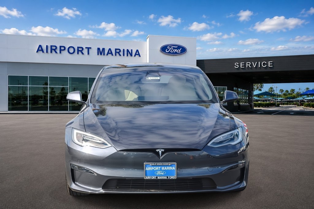 Used 2021 Tesla Model S Plaid AWD/4WD image 2