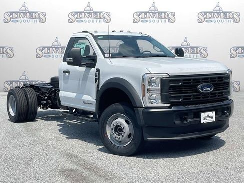 New 2025 Ford F600 4x4 Regular Cab Super Duty w/ Snow Plow Prep Package image 1