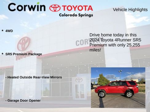 Used 2024 Toyota 4Runner SR5 Premium AWD/4WD image 6