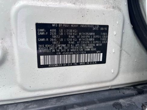 Used 2016 Subaru Outback 2.5i Limited image 12