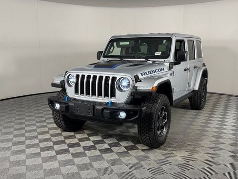 Used 2023 Jeep Wrangler Unlimited Rubicon 4xe w/ Steel Bumper Group AWD/4WD image 4