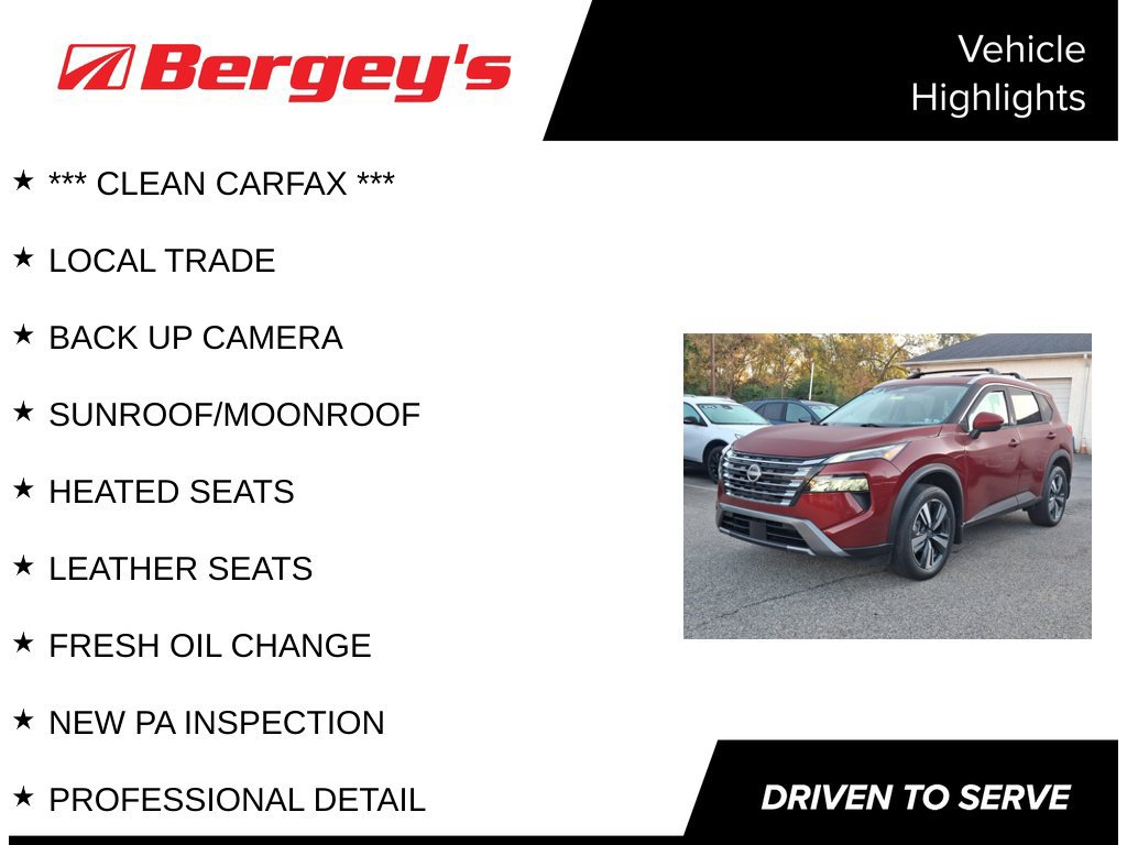 Used 2024 Nissan Rogue SL w/ SL Premium Package AWD/4WD image 4