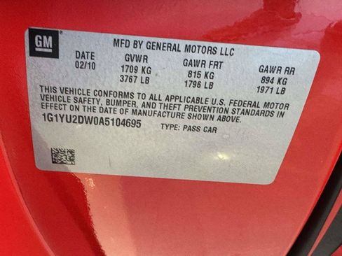 Used 2010 Chevrolet Corvette Grand Sport RWD image 31