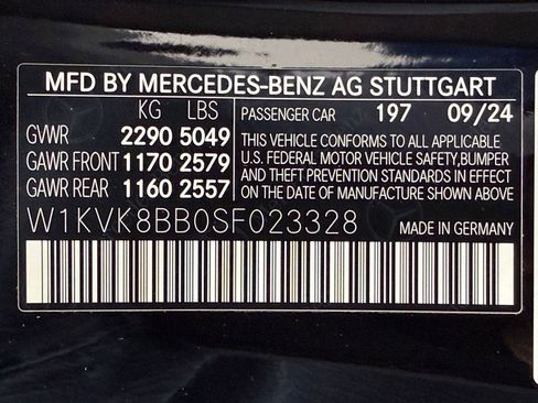 New 2025 Mercedes-Benz SL 63 AMG 4MATIC image 18