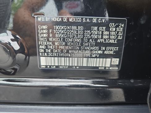 Used 2024 Honda HR-V Sport image 34