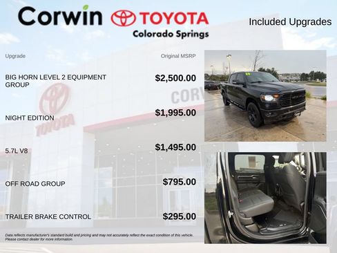 Used 2020 RAM 1500 Big Horn AWD/4WD image 4
