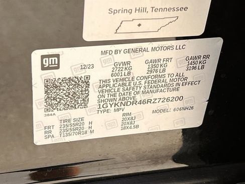 Certified 2024 Cadillac XT5 Premium Luxury w/ LPO, Floor Liner Package image 34