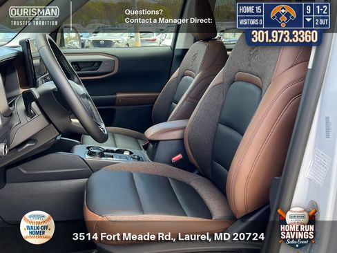 Used 2025 Ford Bronco Sport Outer Banks w/ Outer Banks Tech Package+ AWD/4WD image 7