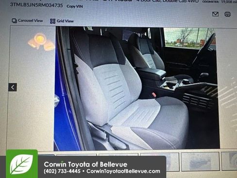 Used 2024 Toyota Tacoma TRD Off-Road AWD/4WD image 7