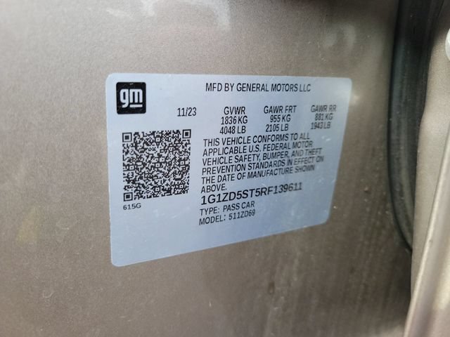 Certified 2024 Chevrolet Malibu LT FWD image 38