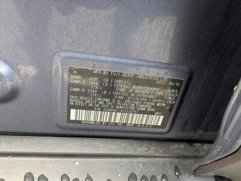 Used 2013 Subaru Outback 2.5i Premium AWD/4WD image 15