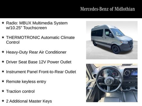 New 2025 Mercedes-Benz Sprinter 2500 image 12