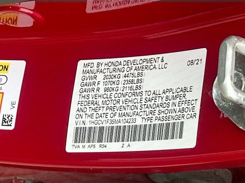 Used 2021 Honda Accord Sport image 31