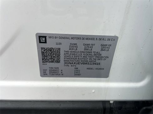 Used 2021 Chevrolet Equinox LT image 33