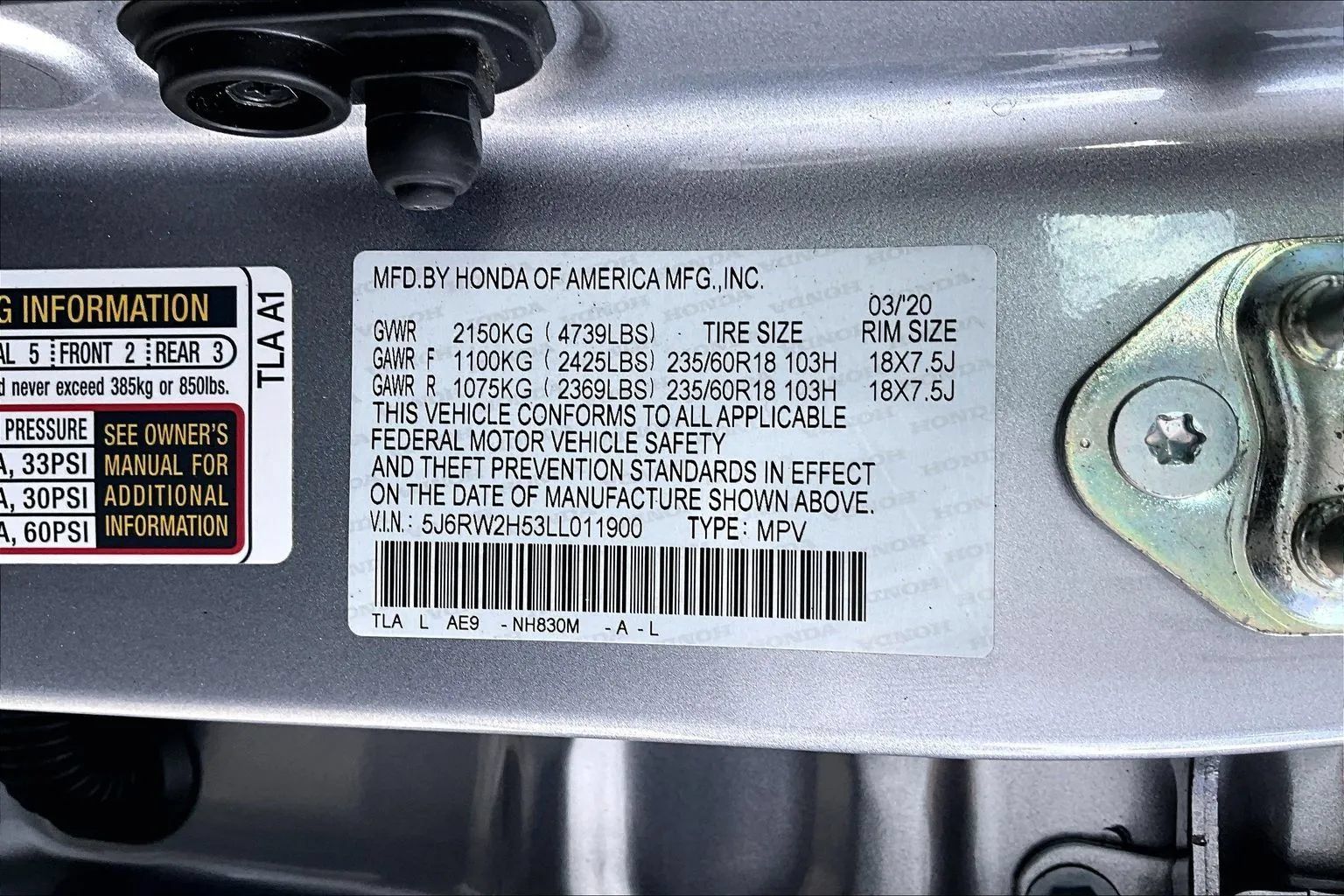 Used 2020 Honda CR-V EX image 16