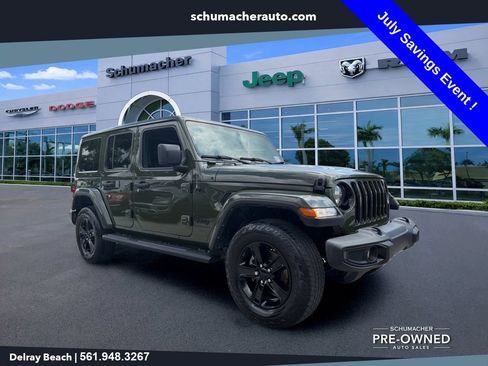 Used 2023 Jeep Wrangler Unlimited Sahara AWD/4WD image 1