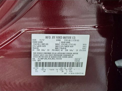 Used 2018 Lincoln MKX Reserve w/ Lincoln MKX Climate Package image 35