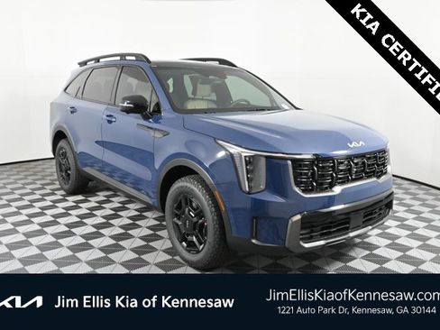 Certified 2024 Kia Sorento SX Prestige w/ Olive Brown Leather Package image 1