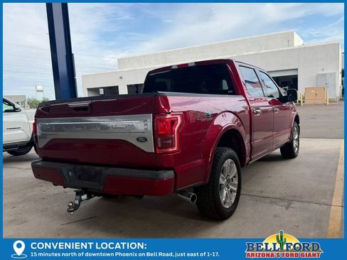 Used 2017 Ford F150 Platinum w/ Equipment Group 701A Luxury AWD/4WD image 4