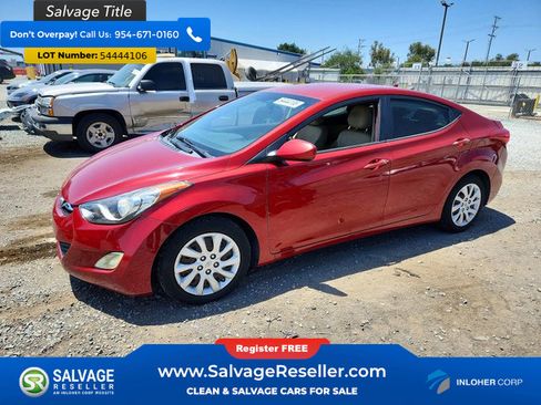 Used 2012 Hyundai Elantra GLS FWD image 1