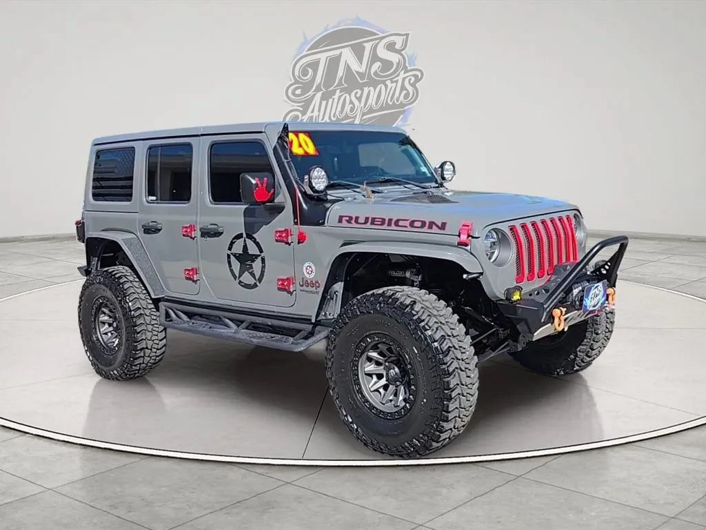 Used 2020 Jeep Wrangler Unlimited Rubicon AWD/4WD image 3