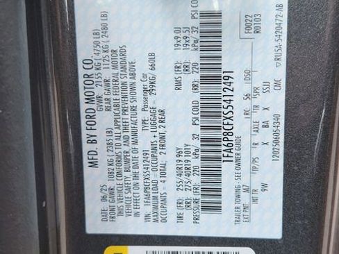 New 2025 Ford Mustang GT Premium w/ GT Performance Package image 25