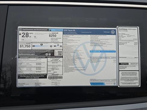 New 2026 Volkswagen Tiguan SE image 21