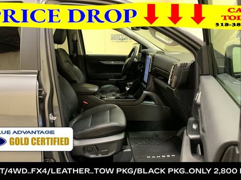 Certified 2025 Ford Ranger Lariat w/ FX4 Off-Road Package AWD/4WD image 12