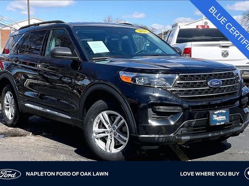 Certified 2022 Ford Explorer XLT w/ Class IV Trailer Tow Package AWD/4WD image 1