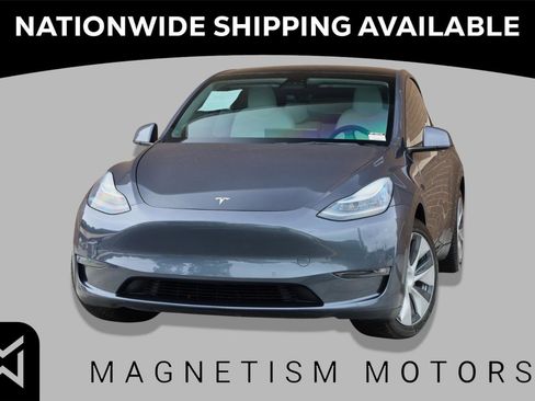 Used 2021 Tesla Model Y Long Range AWD/4WD image 1